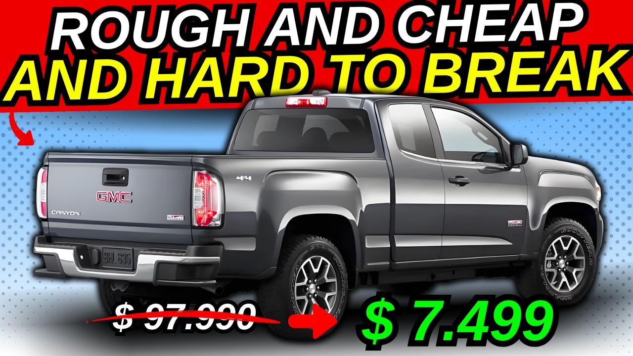 5 FORGOTTEN AND CHEAP PICKUP TRUCKS THAT CAN HANDLE HEAVY WORK
