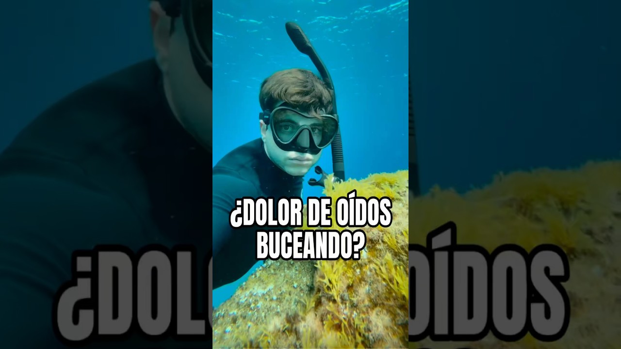 Truco para sumergirte sin dolor de o&iacute;dos  #apnea #buceo #snorkeling