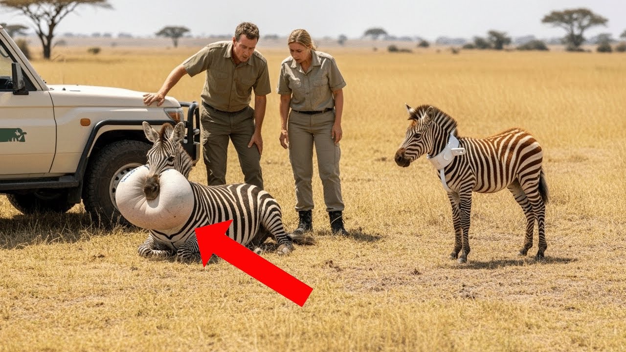 Baby Zebra Walked Alone to Save Its Mother — What Rescuers Did Next Shocked Everyone