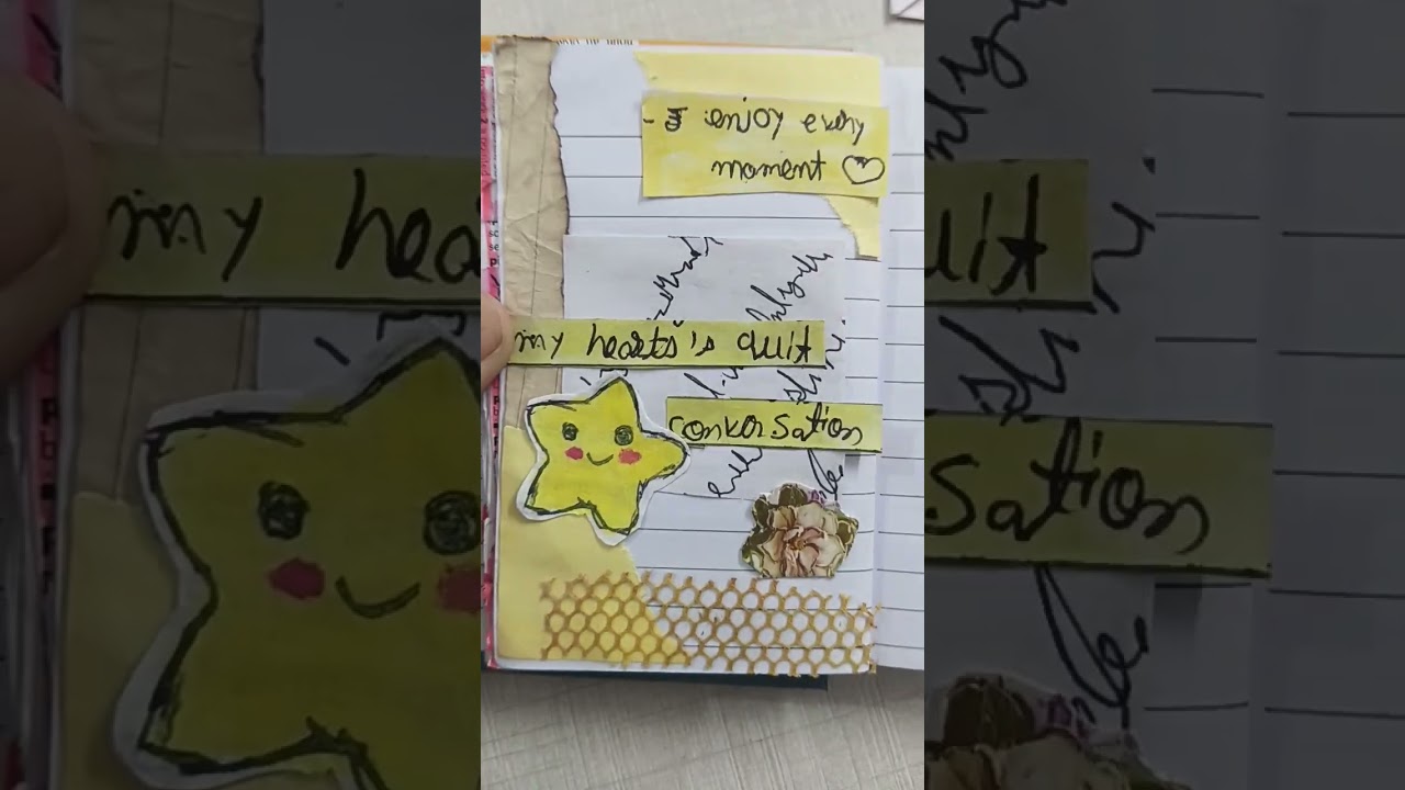 journal with me #art #cute #craft #journal #tutorial #asmr