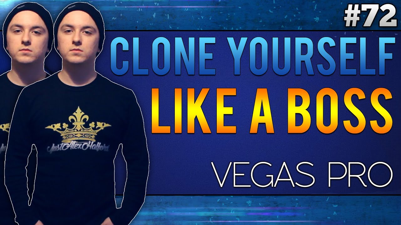 Sony Vegas Pro 13: How To Clone Yourself Like A Boss - Tutorial #72
