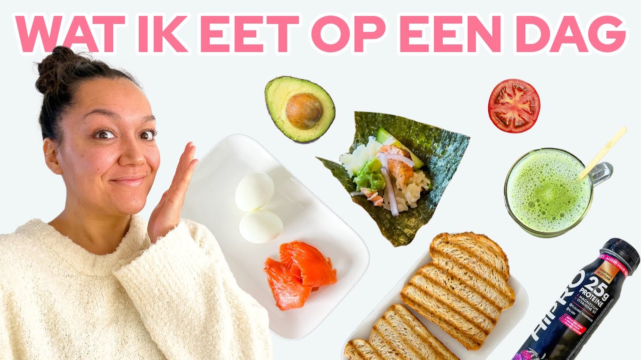 Wat ik eet op een dag - Afvallen [Realistisch & High Protein] + Nieuwe food ontdekkingen!