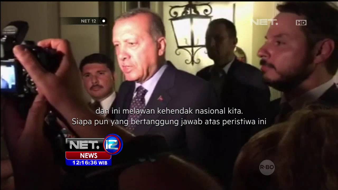 Upaya Kudeta Militer Turki Berhasil Digagalkan - NET12