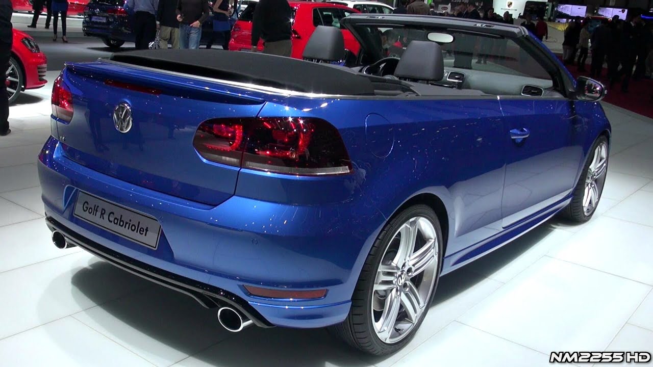 2014 VW Golf R Cabriolet in Depth Look - 2013 Geneva Motor Show