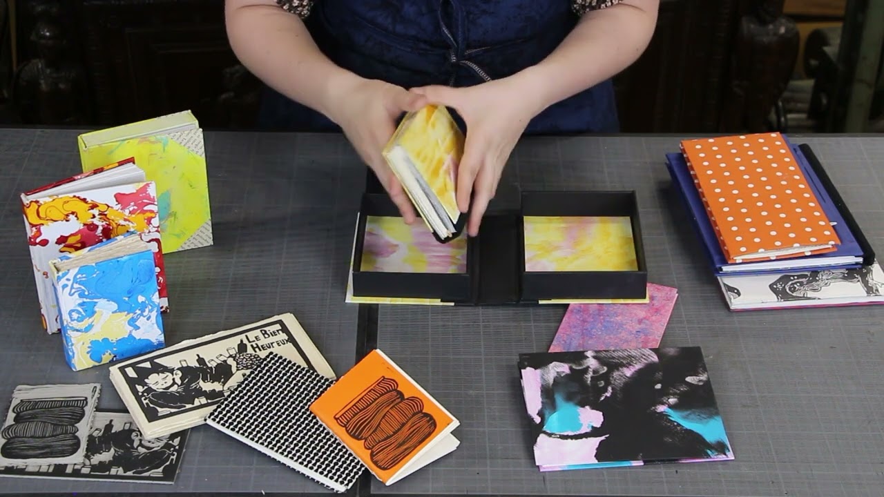 Présentation de carnets et reliures - Outil pédagogique