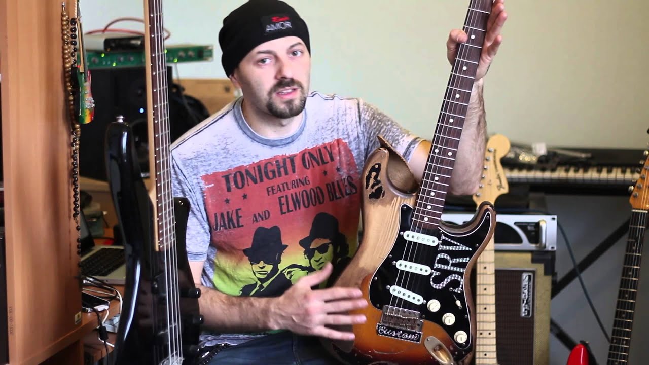 SRV strat comparison. Сравнение стратокастера Стиви Рэй