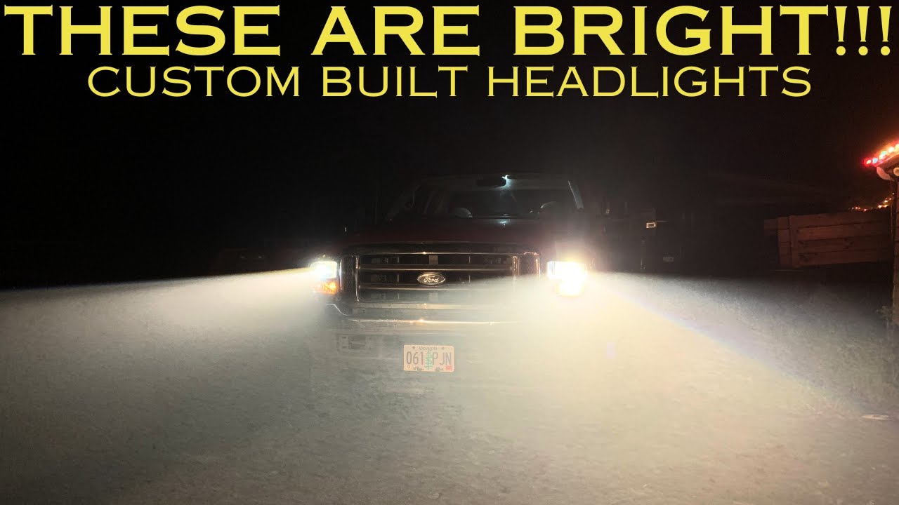 Building Custom HID Projector Headlights For My Truck Pt.2
