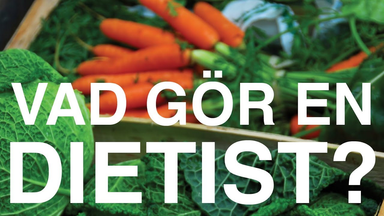 Hur blir man DIETIST? Professor i kostvetenskap Christina Berg