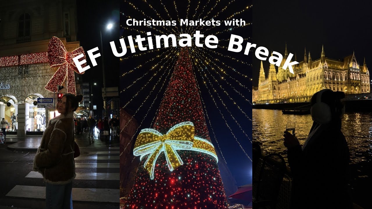 Budapest, Vienna, Prague Chistmas Markets w/ EF part 1