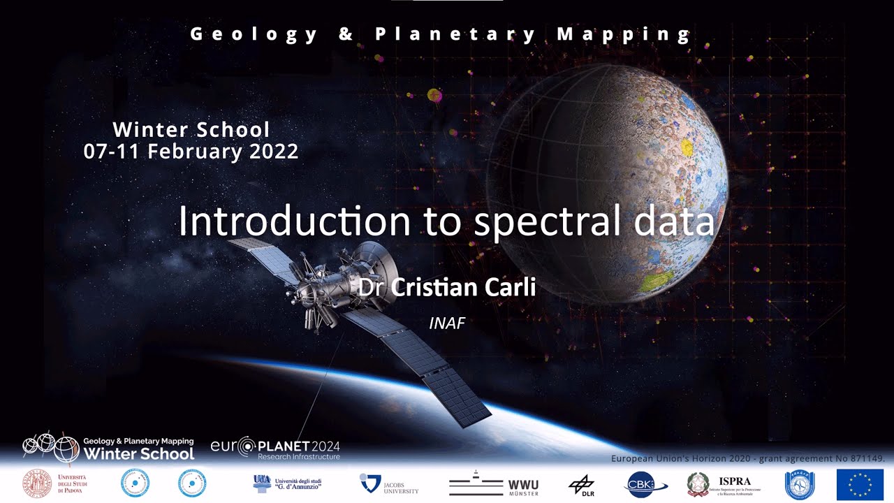Introduction to spectral data