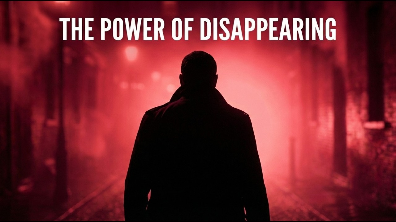 The Power of Disappearing: Why You Should Embrace Solitude