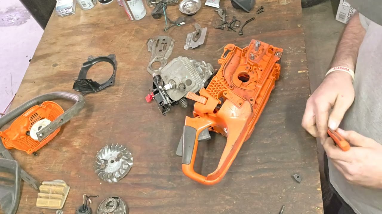 Husqvarna 440 ( Part 2 ) REASSEMBLE 