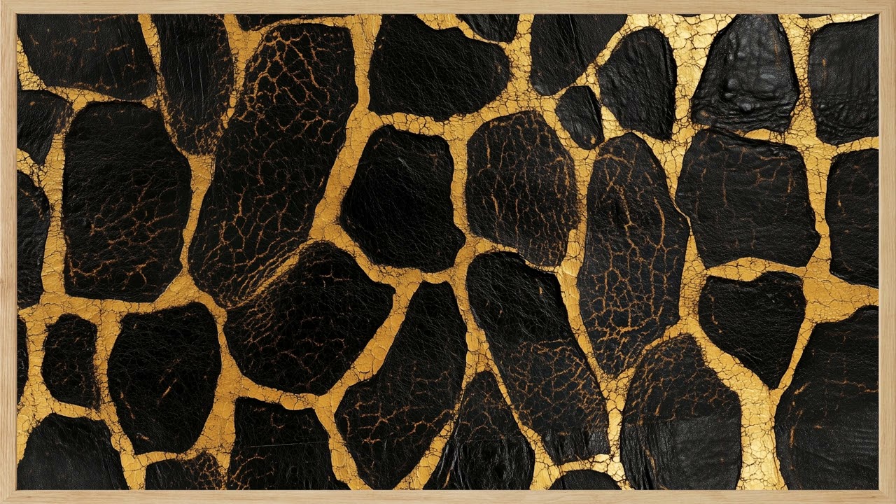 Alligator Woven Leather Skin Textured | Frame TV & Screensaver Art | Luxury Animal Print in 4K UHD