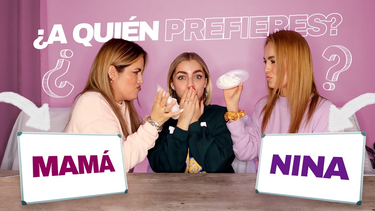¿Quién me conoce MAS?🙊Mi Mama VS Mi NINA | Danny Alfaro
