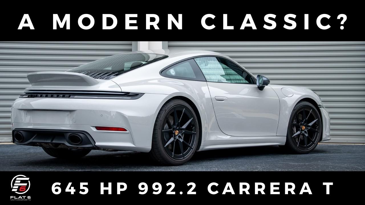 645 л.с. 992.2 Carrera T &mdash; современная классика? (Автоспорт с оппозитным 6-цилиндровым двигателем)