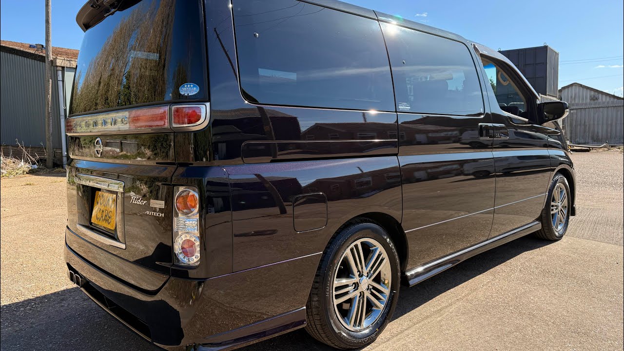 2008 Nissan Elgrand E51 Series 3 High Performance Spec Four Wheel Drive For Sale @ County Cars