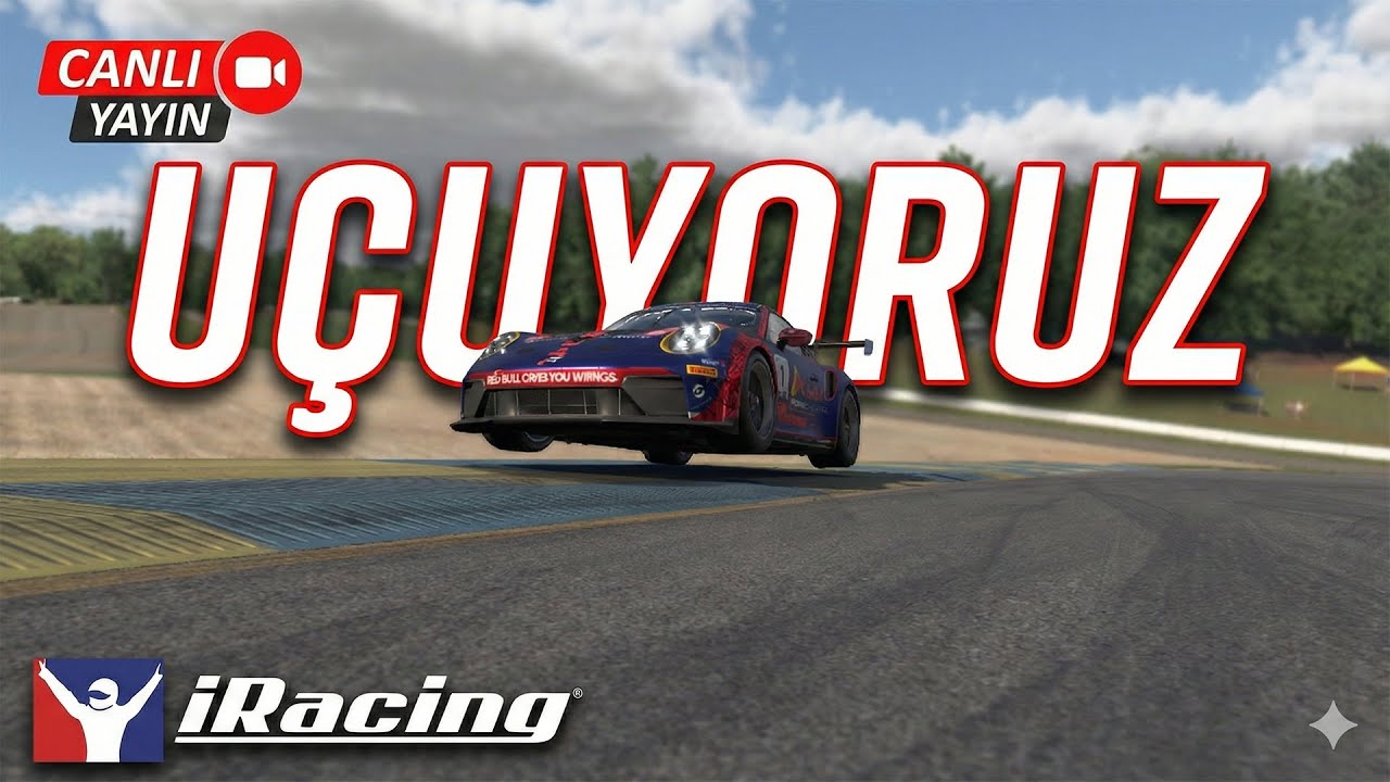 🔴UÇUYORUZZ | Road Atlanta | iRacing | Porsche 992.2 Cup