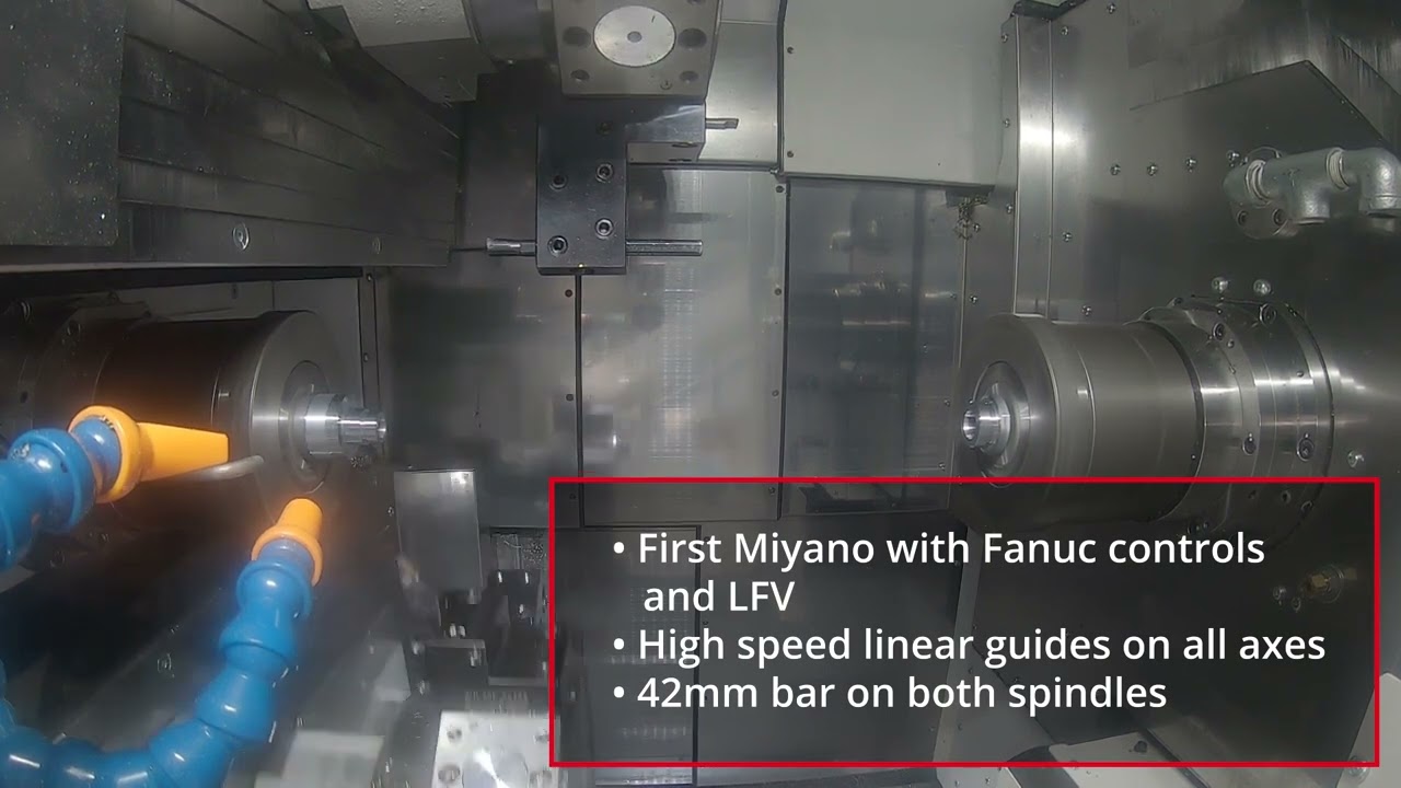 Miyano ANX 42 Fixed Head Lathe