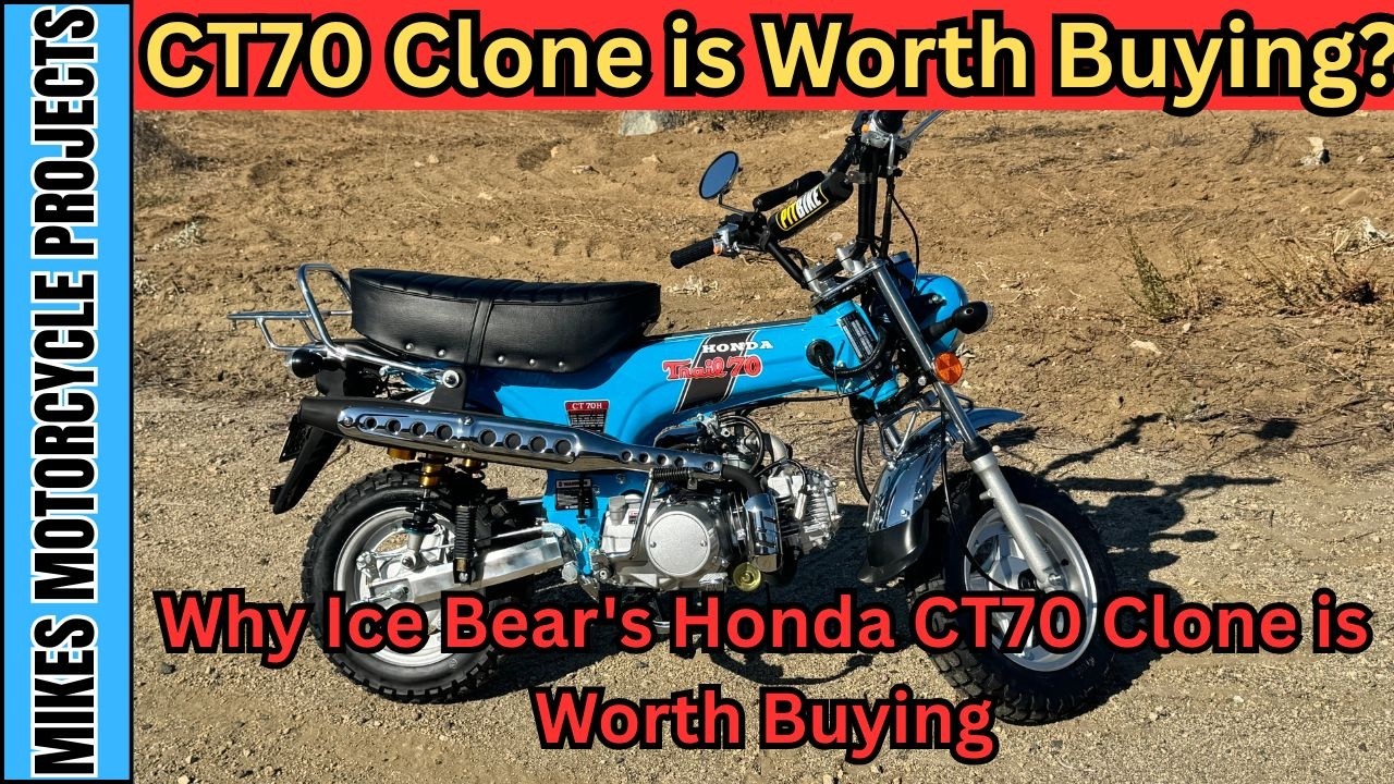 Why Ice Bear's Honda CT70 Clone is Worth Buying