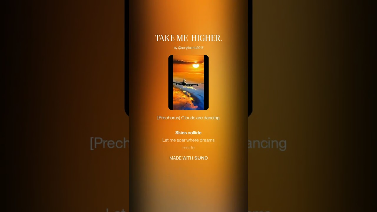 TAKE ME HIGHER 