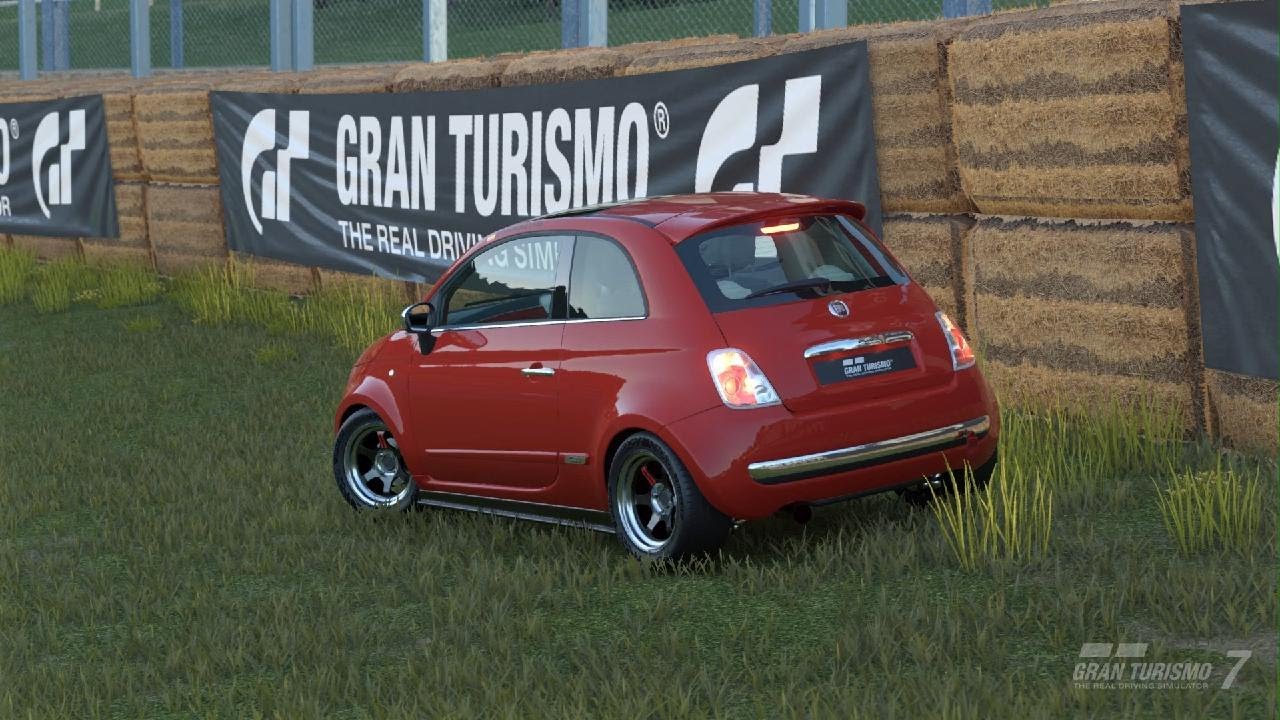 GT7 Real. Fiat 500 1.2 8V Lounge SS 2008. Deportivo 79CV.
