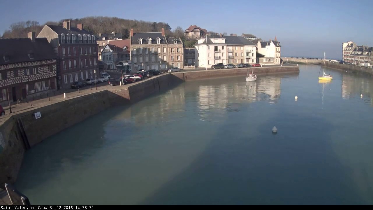 Time-lapse Saint-Valery-en-Caux 31-12-2016