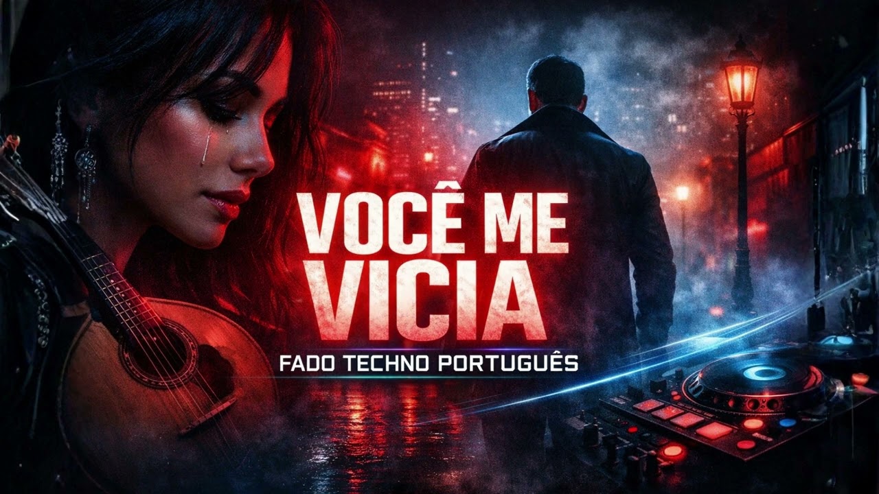 Você Me Vicia (Fado Techno Português) | Amor, Dor e Vício Emocional | Música Portuguesa Viral 2025