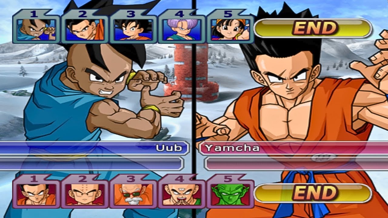 New Z Fighters VS Classic Figthers (COM VS COM) - Dragon Ball Z Budokai Tenkaichi 3 Gameplay 60FPS