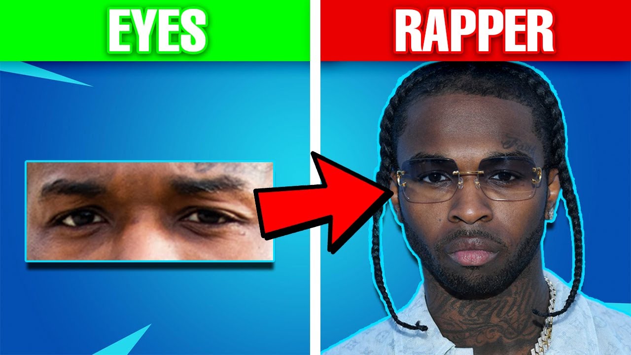 Guess The Rapper By Their Eyes! (99.9% Fail!) PART 2 | HARD Rap Quiz 2022