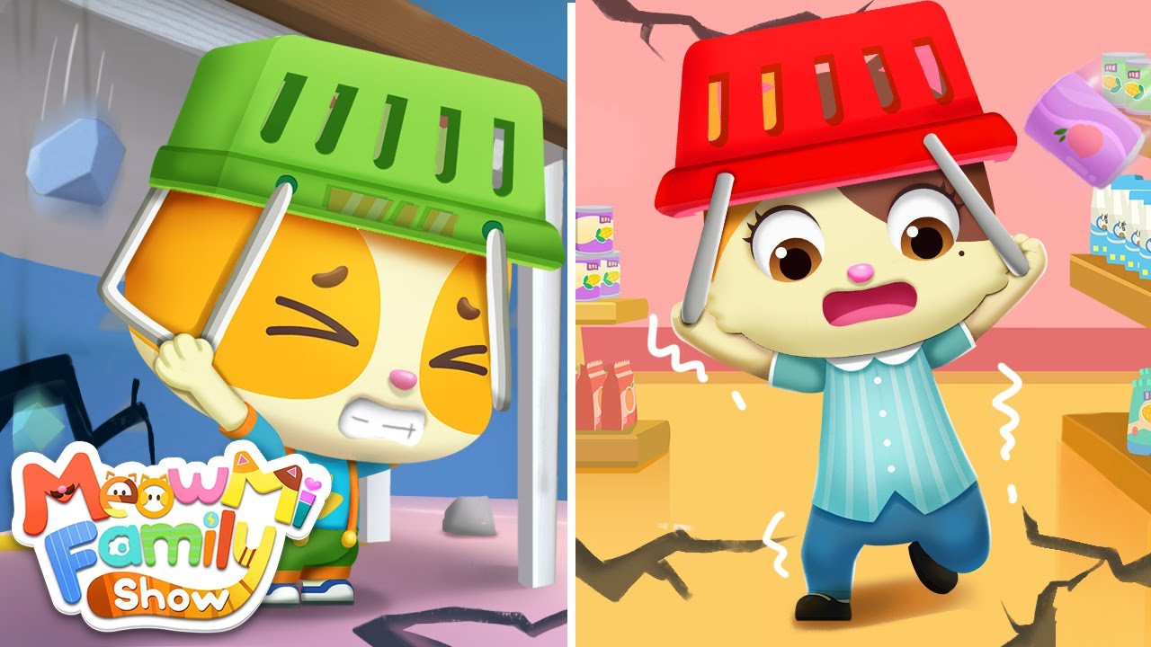 Earthquake Safety Song | Safety for Kids | Play Safe | Nursery Rhymes & Kids Songs | Mimi and Daddy