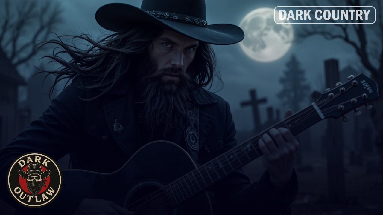 THE REAL DEVILS - Dark Country Music | Dark Outlaw Country Song (Lyric Video)