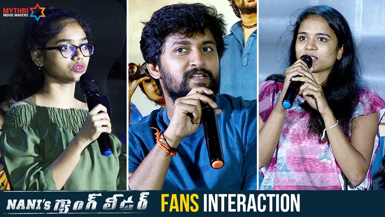 Nani's Gang Leader Team Funny Interaction With Fans | Priyanka Arul Mohan | Vikram Kumar