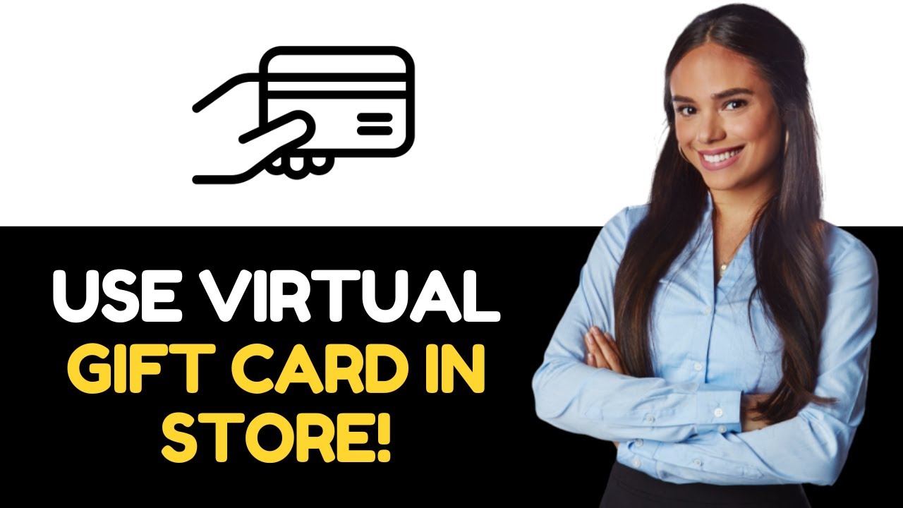 HOW TO USE VIRTUAL GIFT CARD IN STORE 2024! (1 MIN)