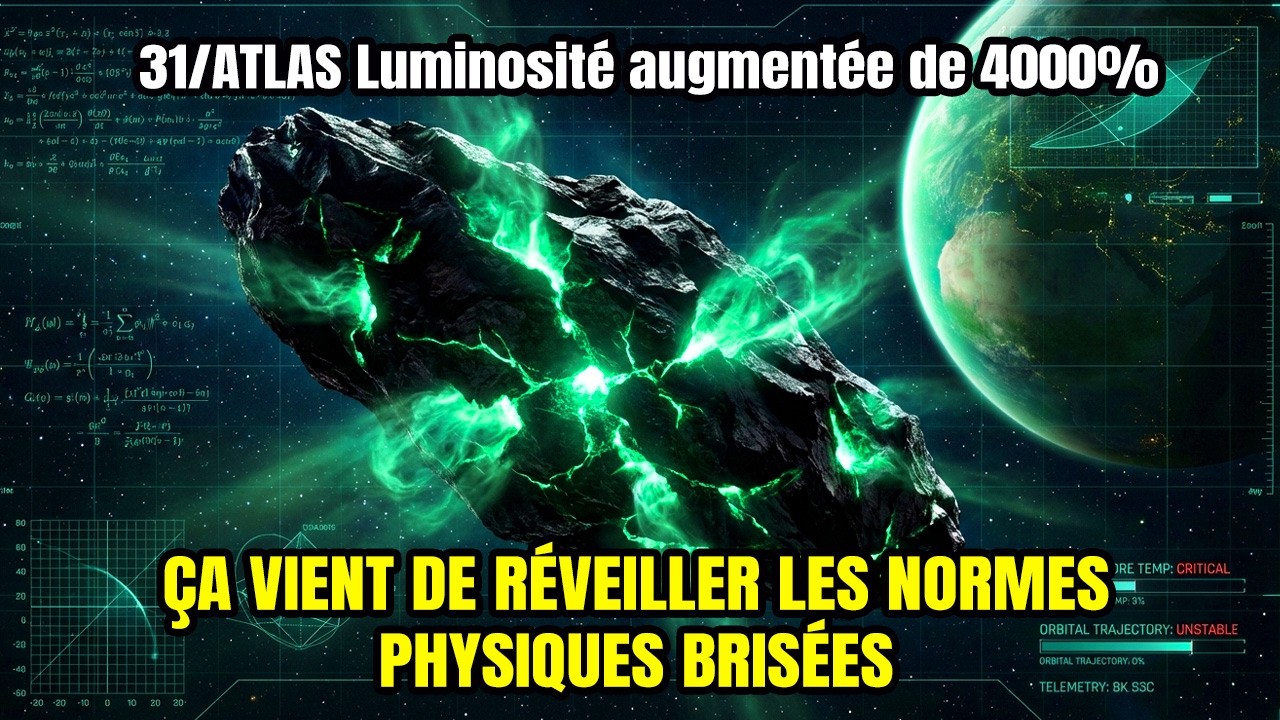 La luminosité de 3I/ATLAS a augmenté de 4 000 % et est désormais visible à l’œil nu.