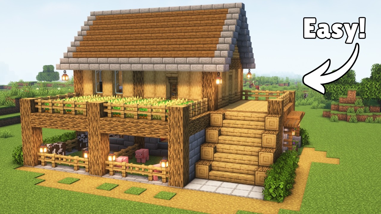 Build This Starter House in Minecraft