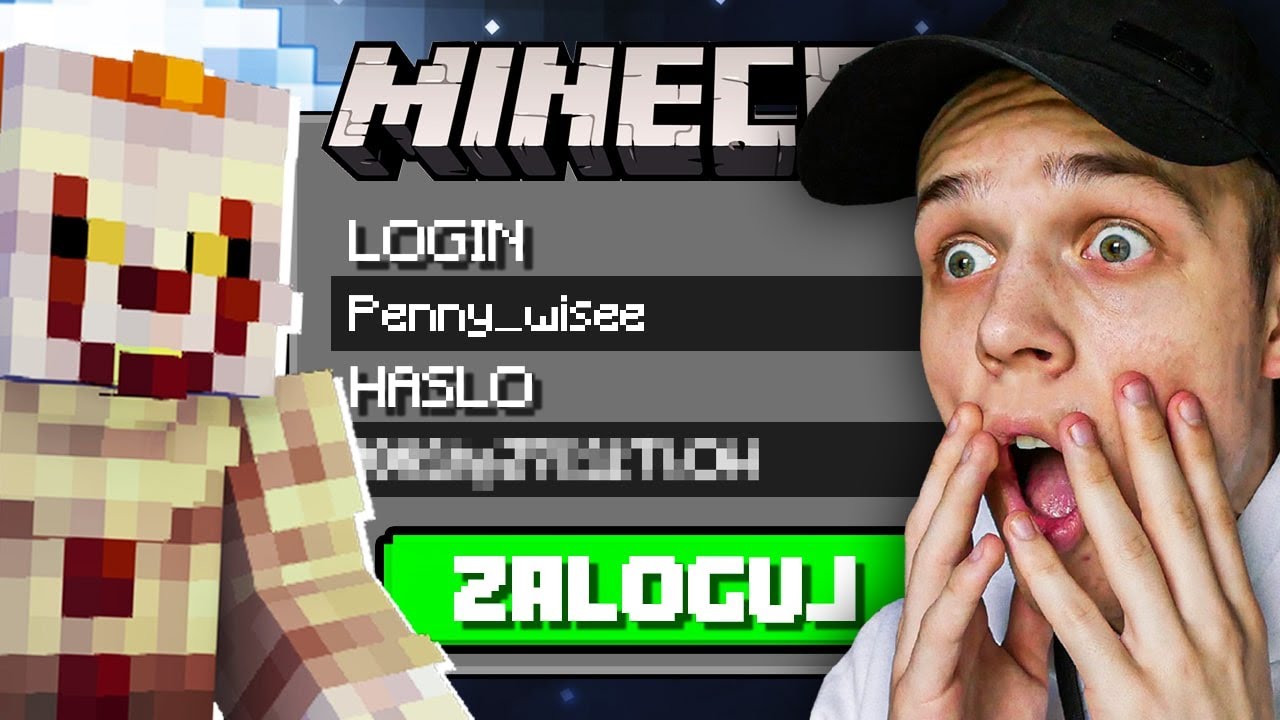 WŁAMAŁEM SIĘ na KONTO PENNYWISE w Minecraft!