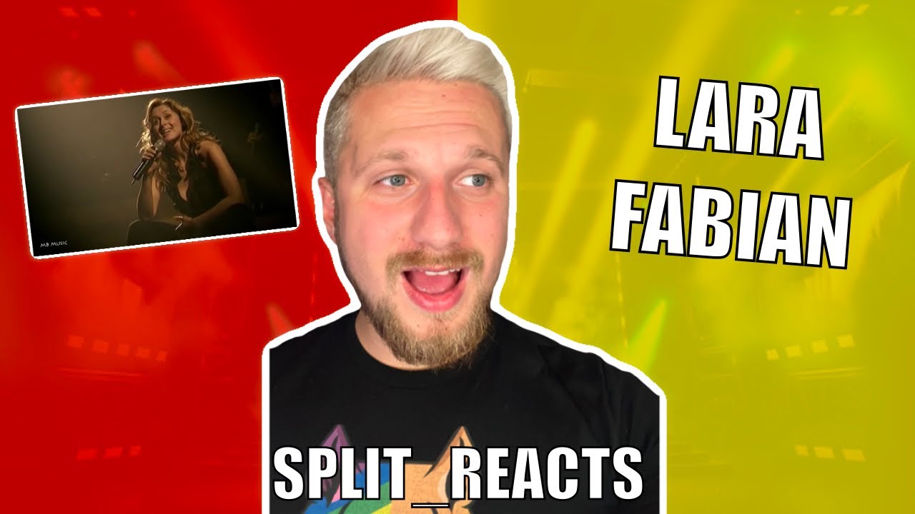 I Cannot Believe Her Voice! | I react to Lara Fabian perform Je t'aime! | Split_Reacts