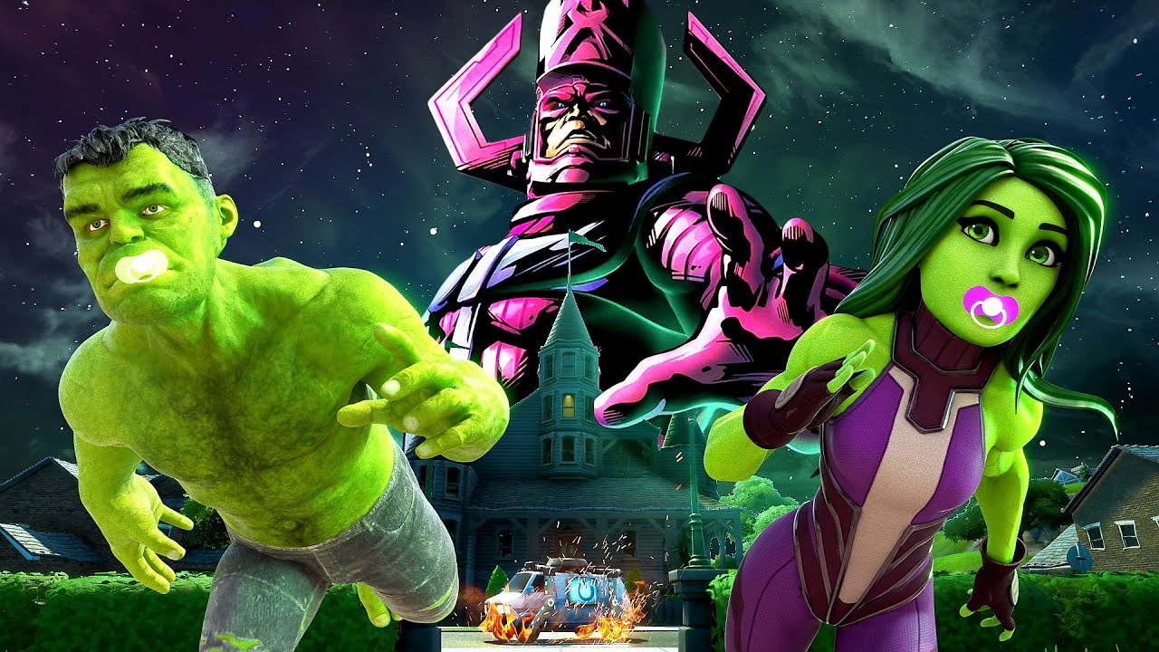 GALACTUS' SECRET MISSION!!.... ( Fortnite Short )