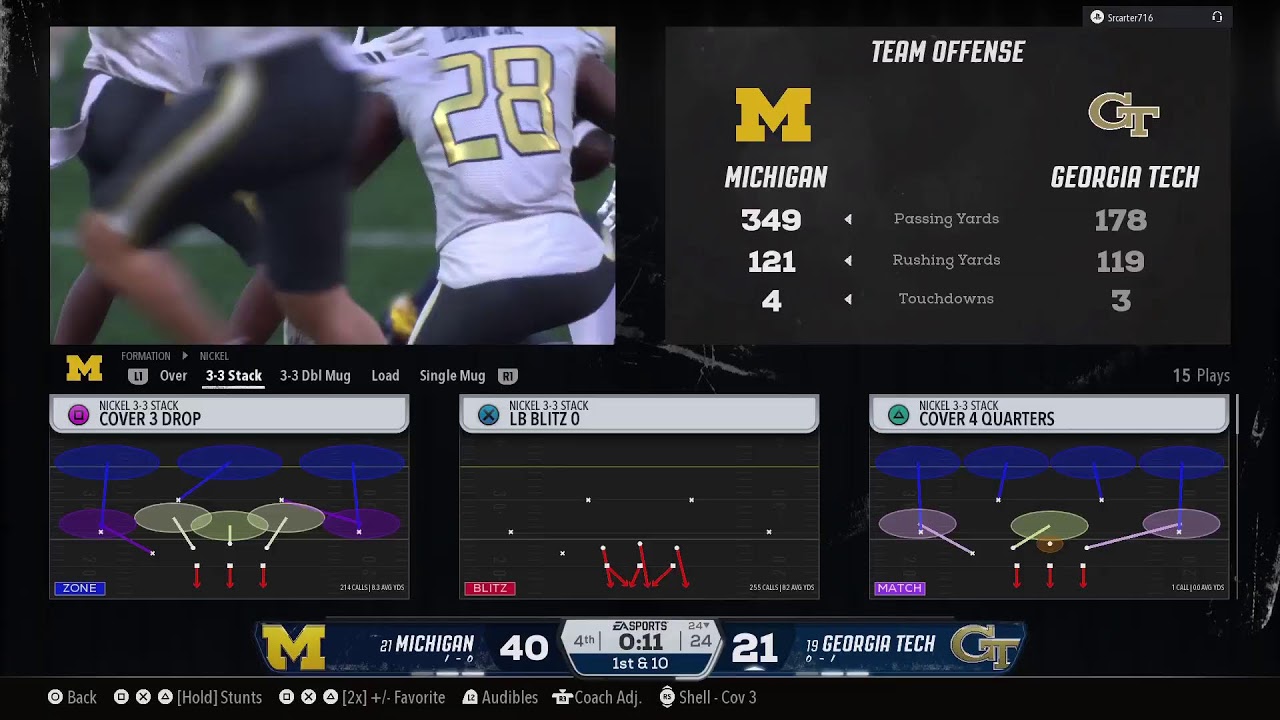 Michigan vs Georgia Tech
