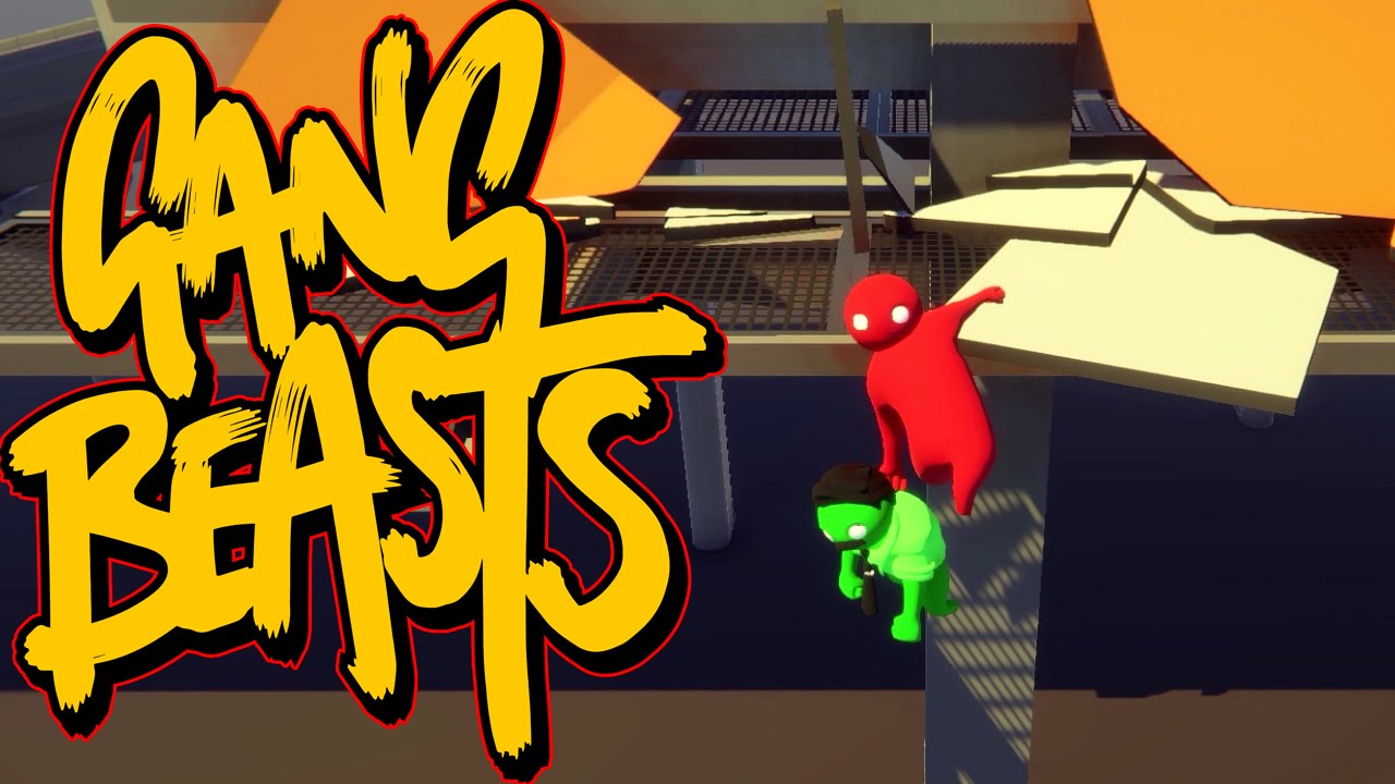 Gang Beasts - Swing Me Over [Father and Son Gameplay]