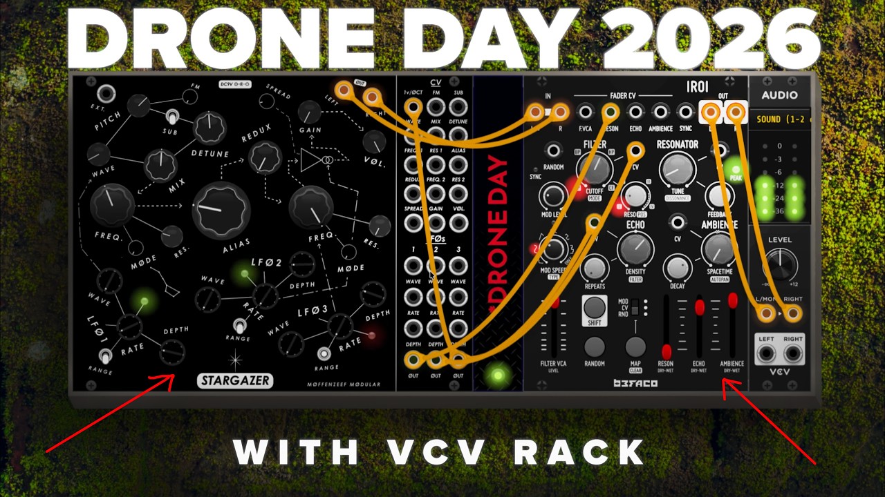 Drone Day 2026 | 1.5 Hour of Generative Ambient with Befaco Iroi (VCV Rack)