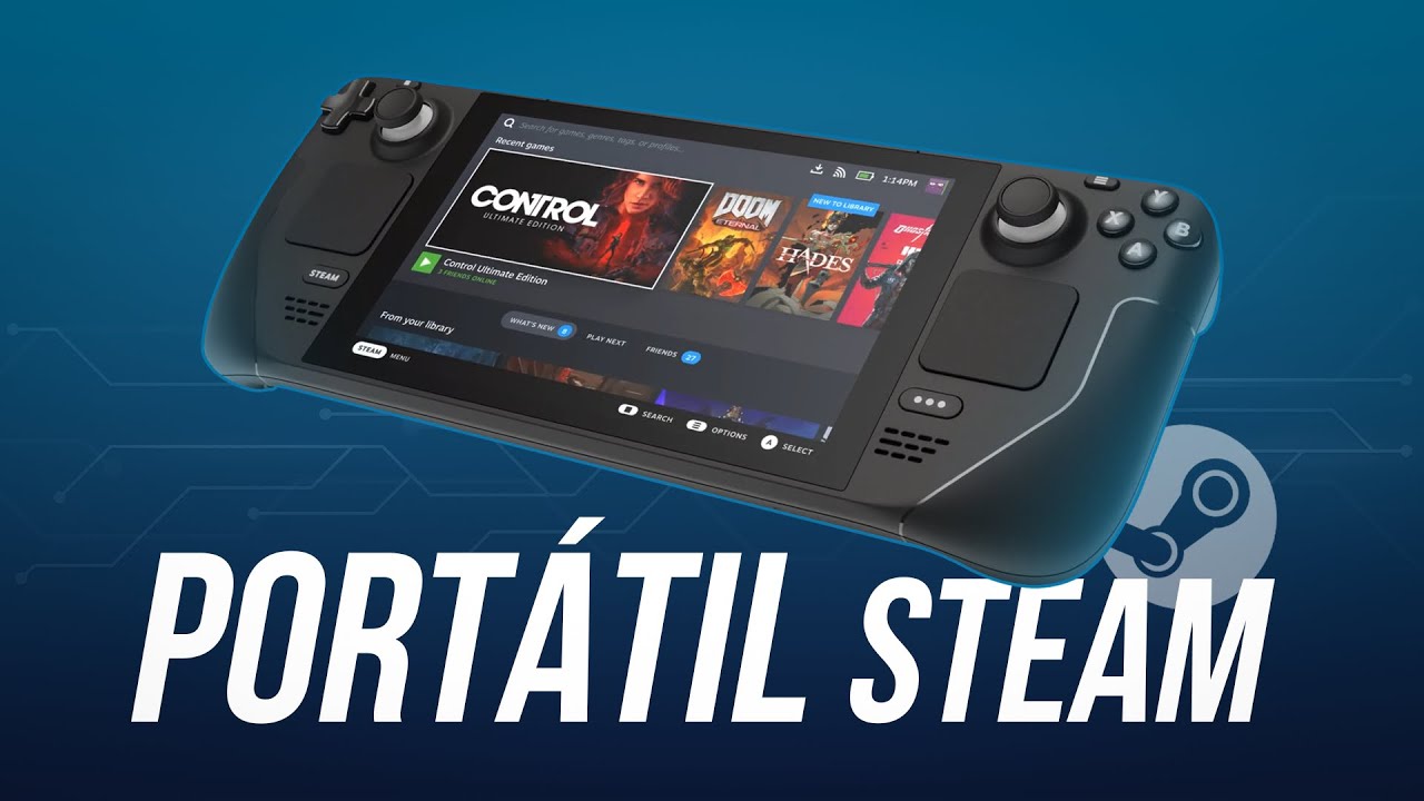 Valve anuncia o Steam Deck, seu PC portátil equipado com APU AMD customizada