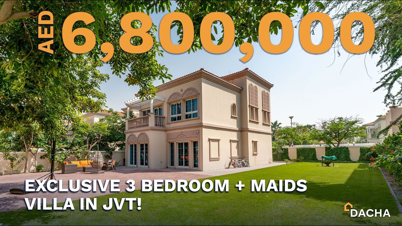 EXCLUSIVE 3BR UPGRADED VILLA | JVT