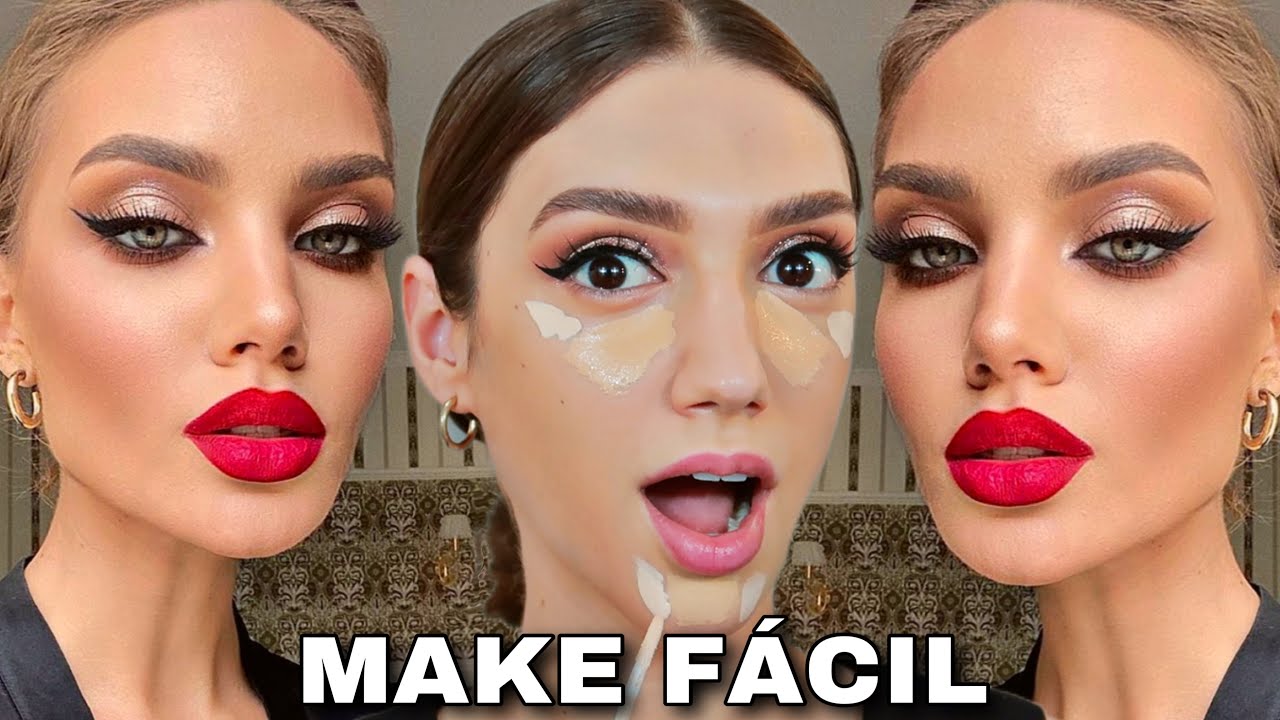 MAKE FÁCIL PARA FESTAS *COMO FAZER UMA MAQUIAGEM PARA ARRASAR NAS FESTAS* TUTORIAL COMPLETO