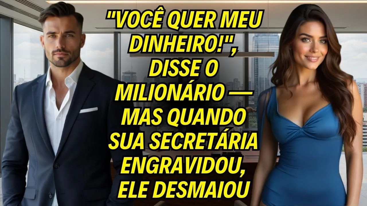 ＂Você Quer Meu Dinheiro!＂, Disse O Milionário — Mas Quando Sua Secretária Engravidou, Ele Desmaiou