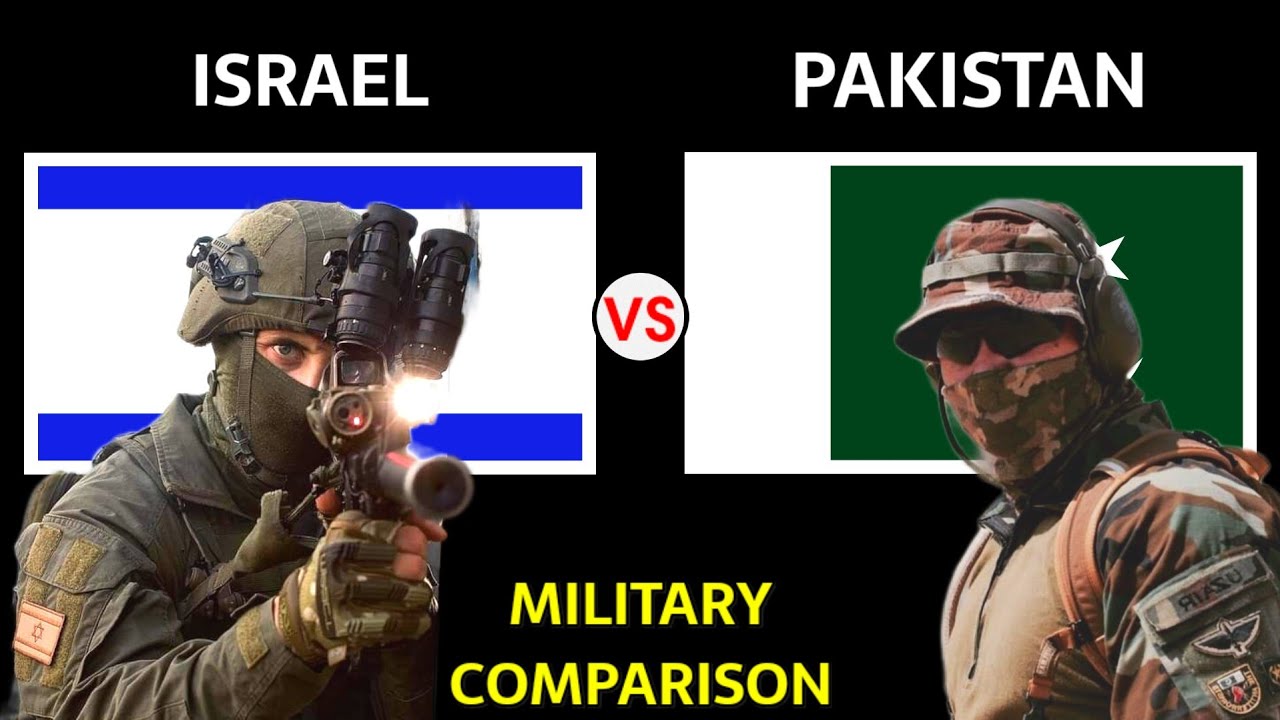 Israel vs Pakistan Military Power Comparison 2025 | Pakistan vs Israel Military Power 2025