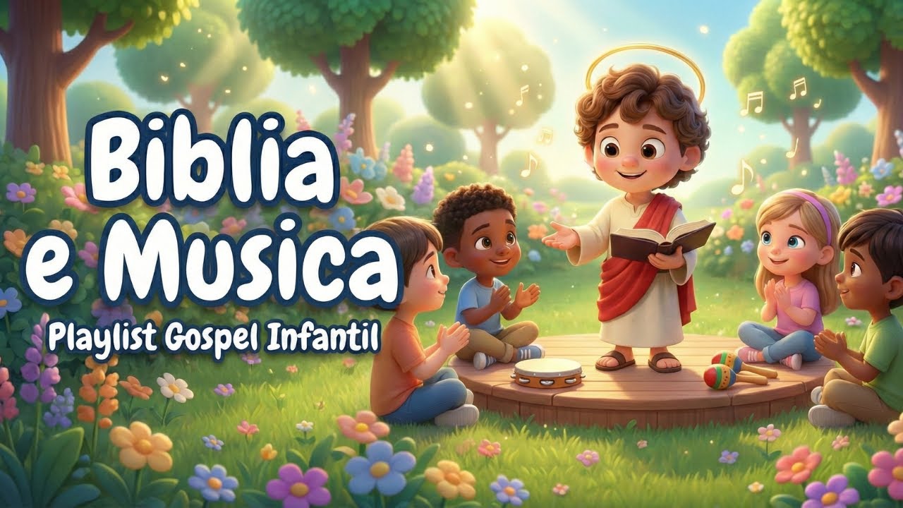 Bíblia Cantada Infantil 🧠 Canções Bíblicas para Crianças Inteligentes | BIBLIATOON