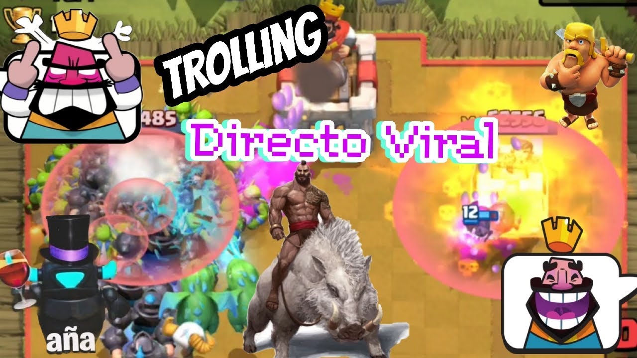 Live 🔴 Trolling  in Clash Arcade 👑