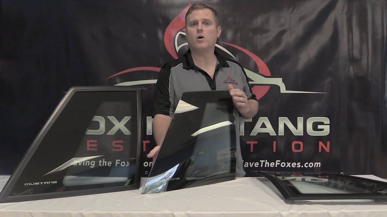 Fox Mustang Coupe Quarter Window Restoration