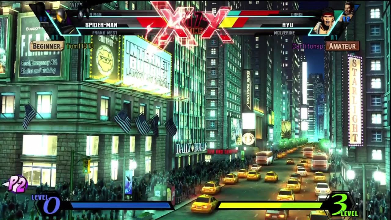 Ultimate Marvel Vs. Capcom 3: Carlitonsp Vs. Tom11813 Part 2